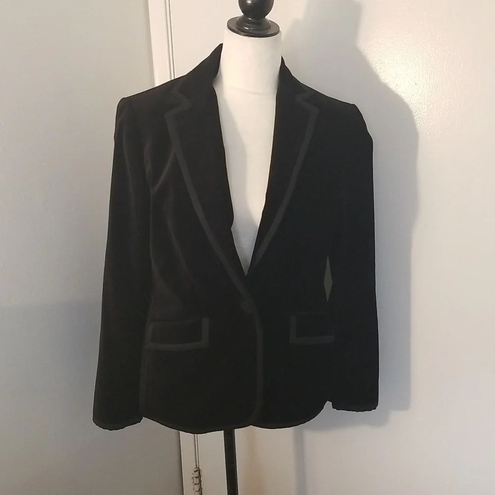 Ralph Lauren velvet black blazer - Picture 1 of 7